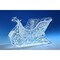 Icy Giftware Crystalline Sleigh Christmas Candy Dish - 10.25"